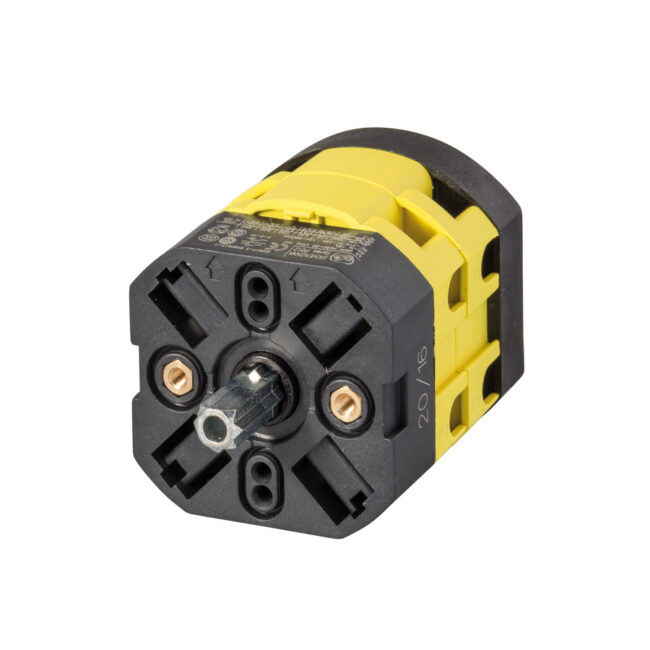 PO Крепление на панель R commutatori-P0-rear-panel-mounting