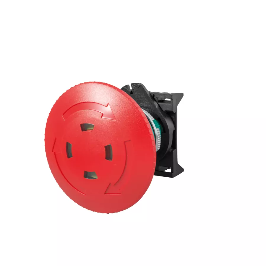 28028 - PPFN1R6S - BOTON HONGO CON TRABA GIRAR PARA LIBERAR 60mm