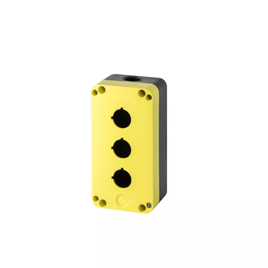 28059 - PQ03K - CAJA 3 HOYOS AMARILLA